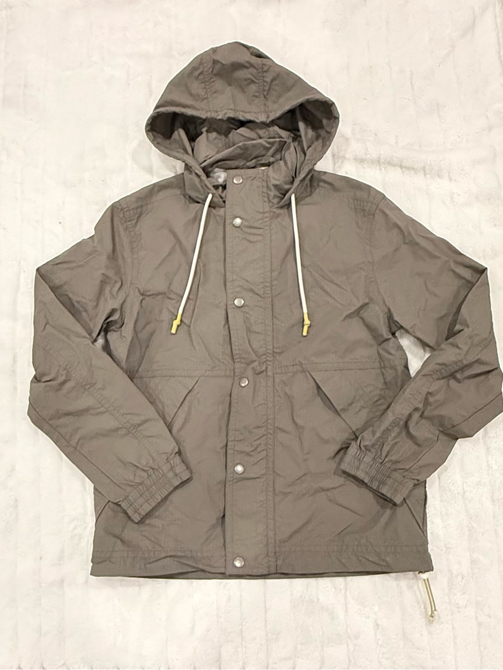 Goodfellow & Co Hooded Windbreaker Jacket - Taupe